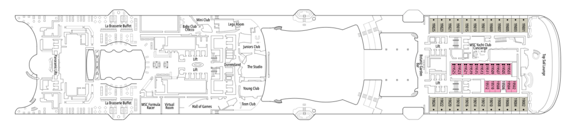 MSC Cruises MSC World Europa Deck Plan 19.png
